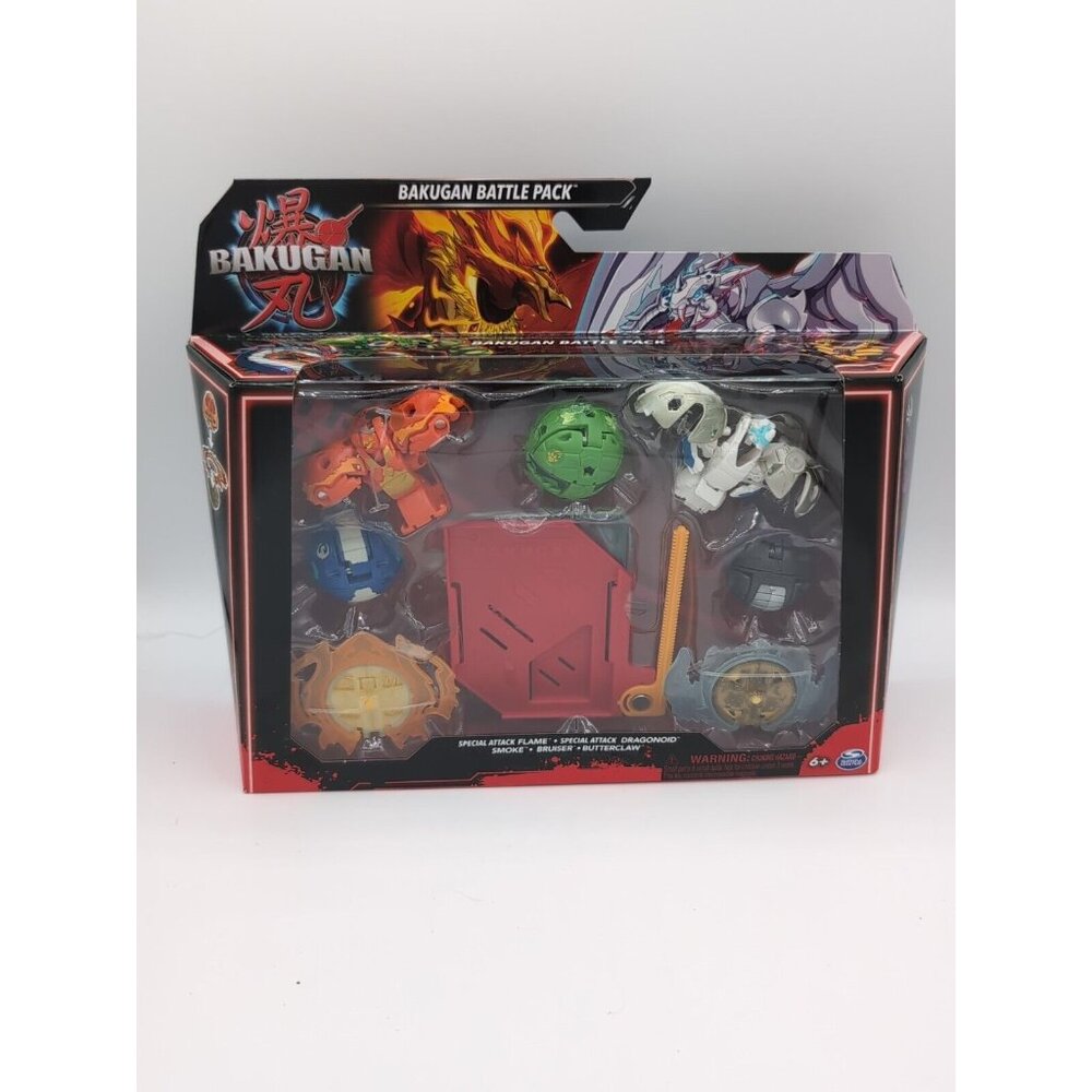 Bakugan Battle Pack Action Figure Set Smoke Butterclaw!!